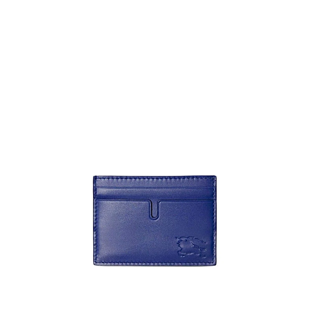 Burberry Stijlvolle Kaarthouder Portemonnee Organizer Blue Heren