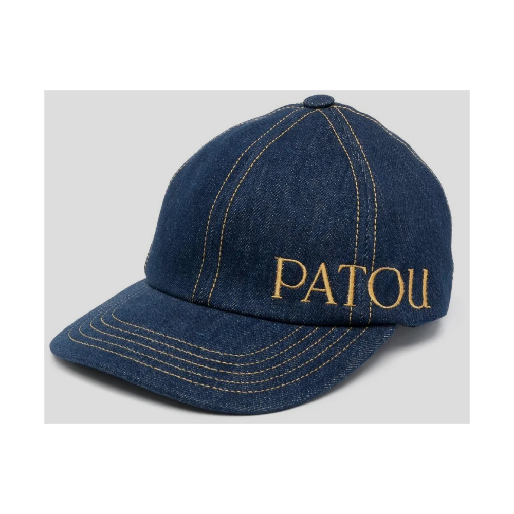 Patou Stijlvolle Vrouw Hoed Accessoires Blue Dames