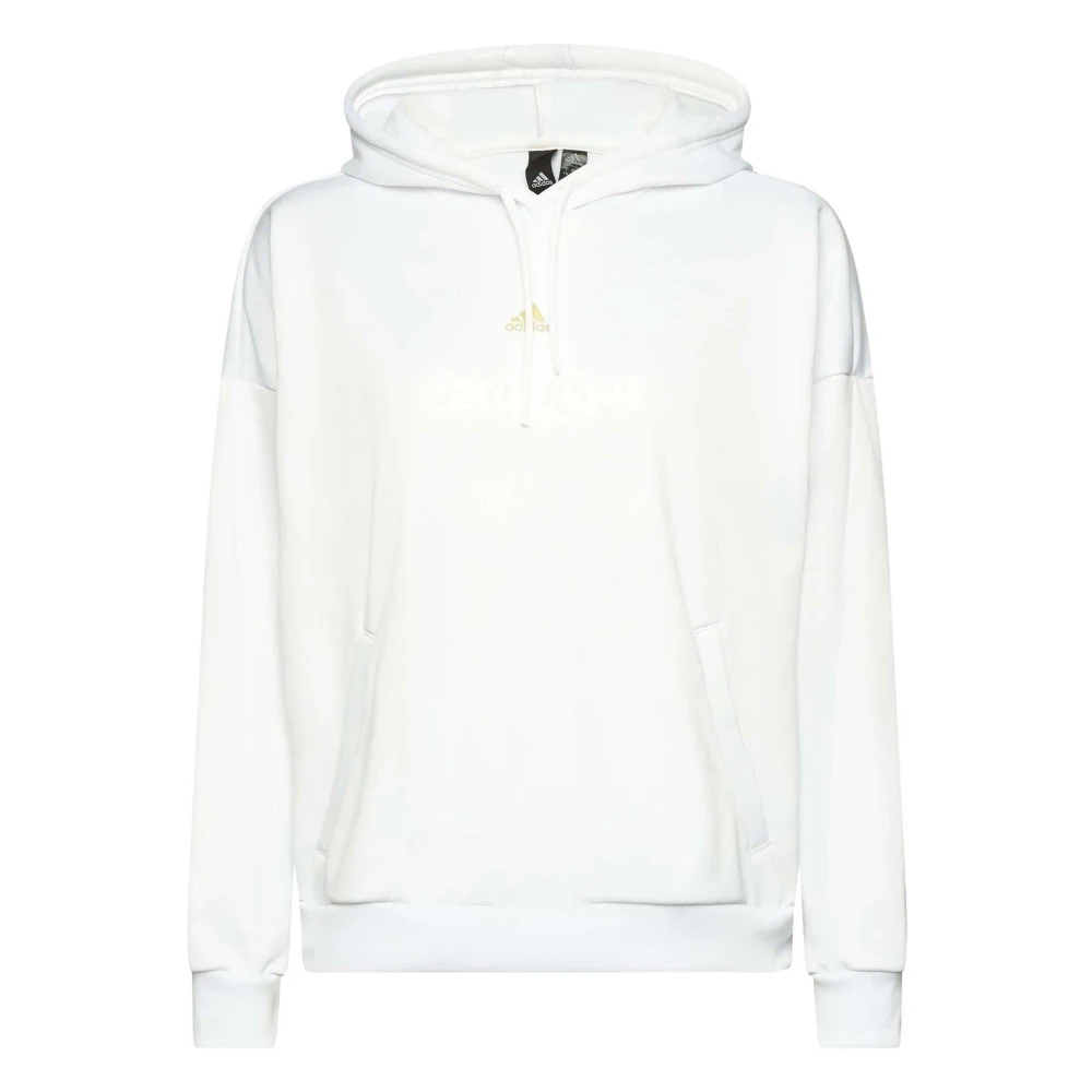 Adidas Sportkleding W Bluv Q4 Hd Hoodie White Dames