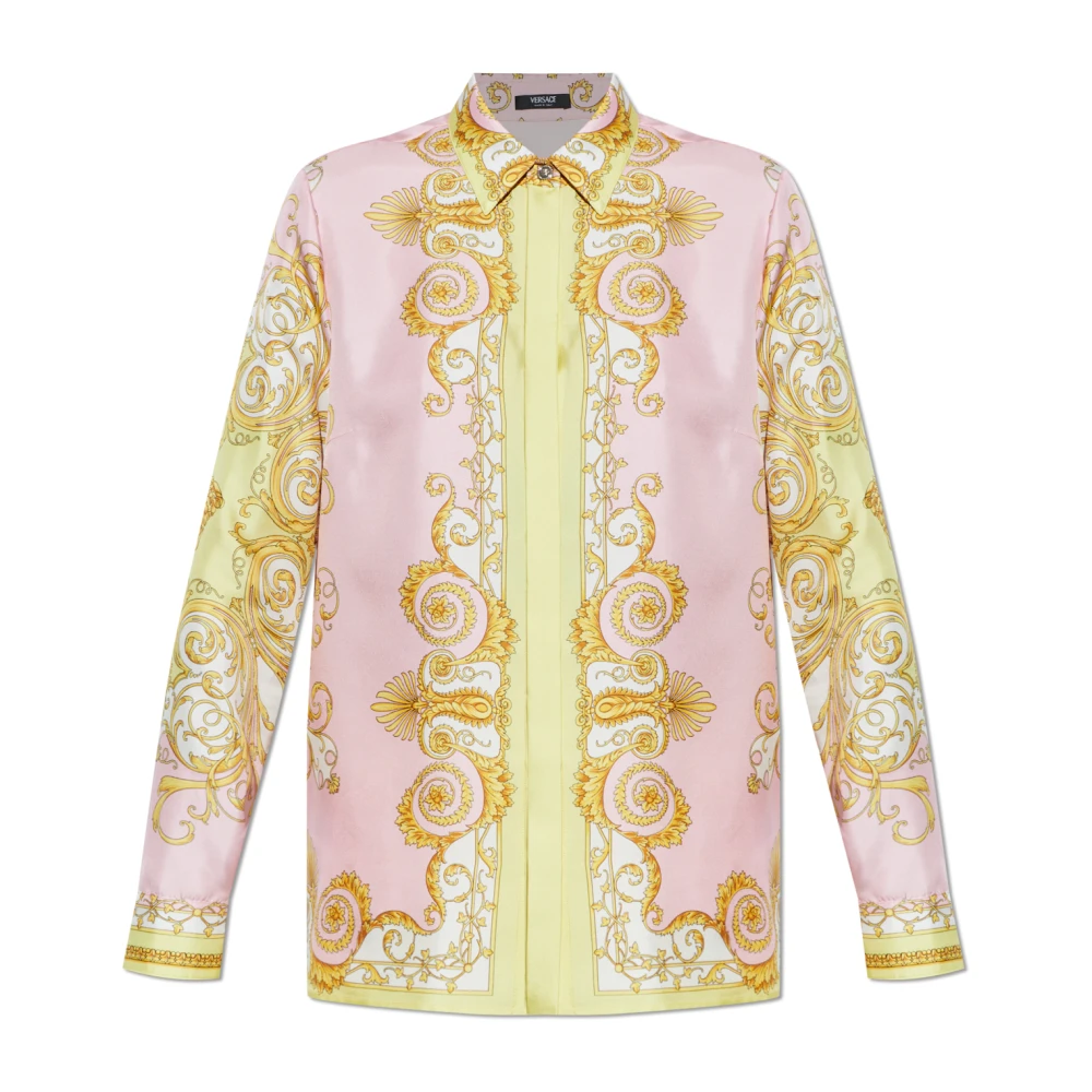 Versace Mujer Multicolor - Camisa De Seda - Blouses & Shirts - M