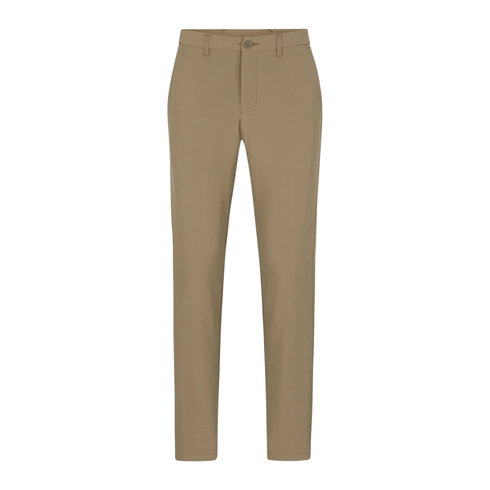 Boss Uomo Beige - Slim-Fit Pantaloni - Trousers - S