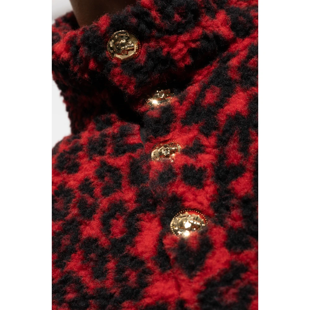 alexander mcqueen Dierenprint Sweatshirt Red Heren