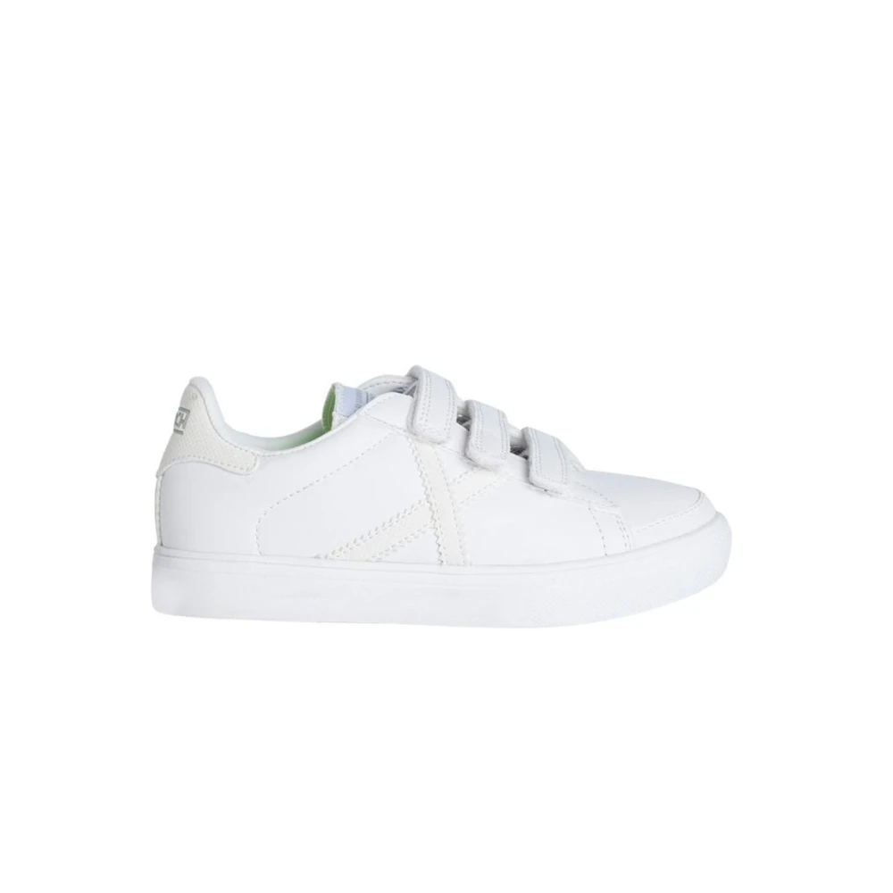 Munich Boys White Kids Sneakers, 33 Eu, Mini Rete 13