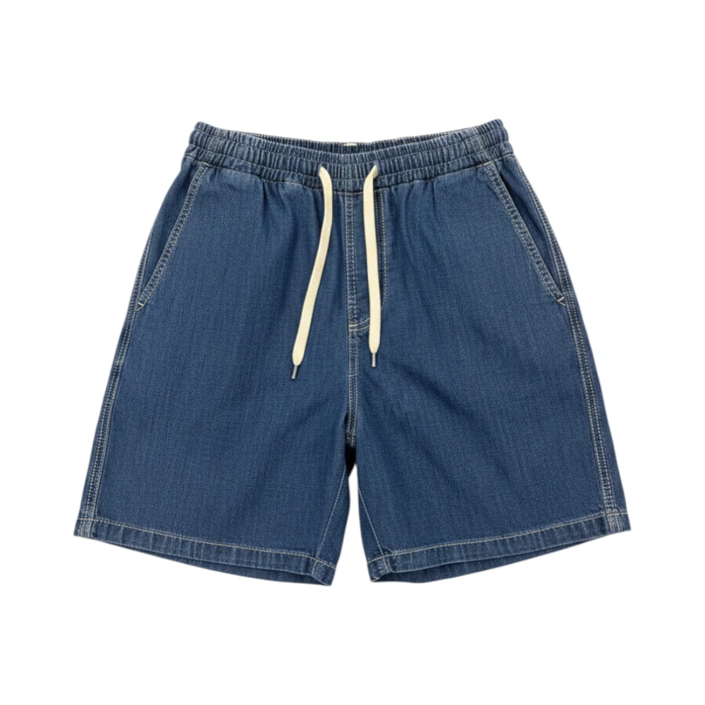 Liu Jo Men's Blue Denim Bermuda Shorts - Casual Shorts - L - Shorts