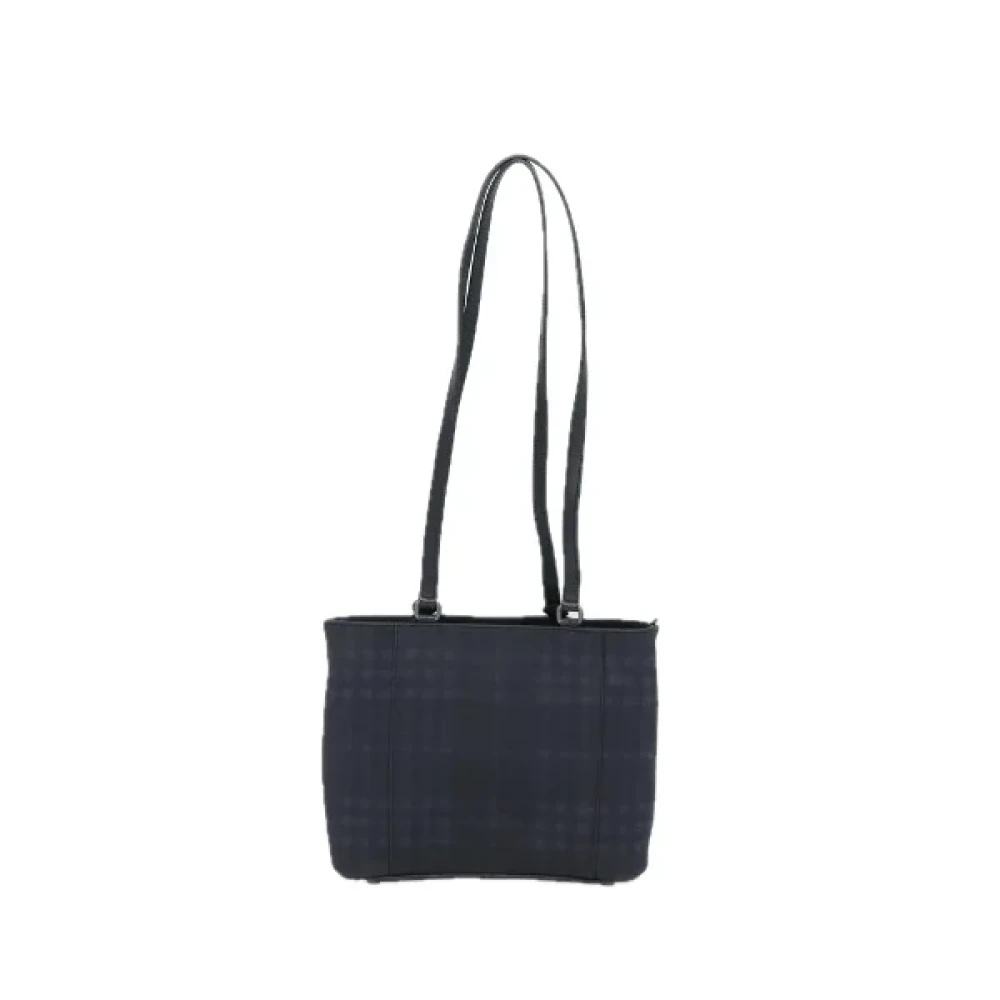 Burberry Vintage Pre-owned Leather shoulder-bags Black Dames