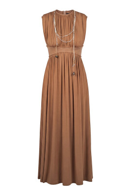 brown maxi dress cotton Austin Convertible Maxi Dress in brown| Mocha brown Oversized Maxi Dress |  Guest wedding dress