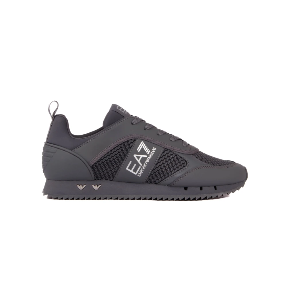 Emporio Armani Uomo Grigio Scarpe, 41 Eu, New,