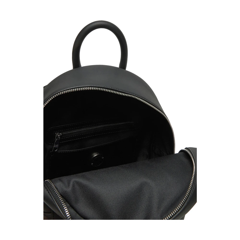 Moschino Zwarte Elegante Veelzijdige Rugzak Black Dames
