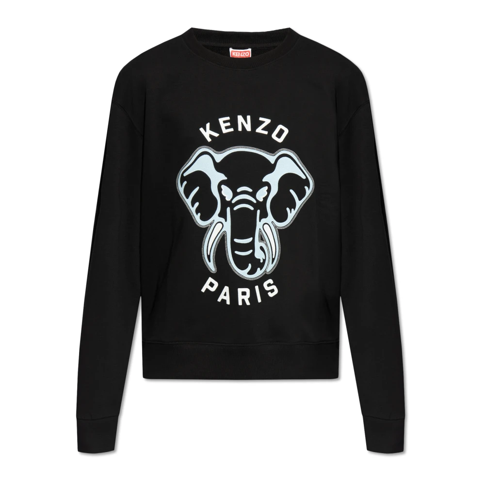 Kenzo Sweatshirt met logo Black Heren