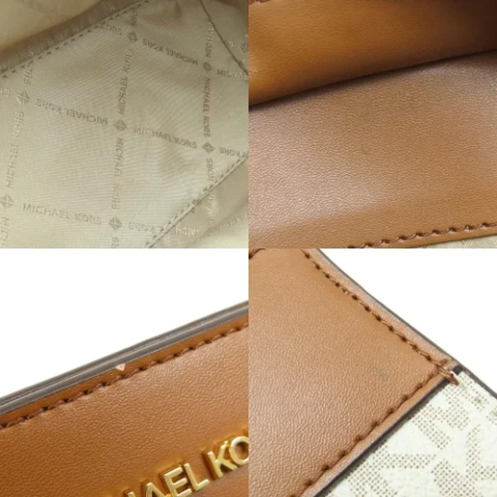 Michael Kors Pre-owned Fabric handbags Beige Dames