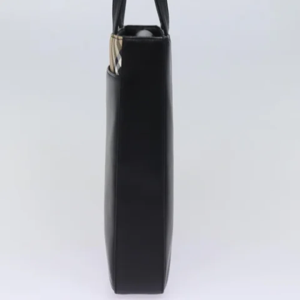 Burberry Vintage Pre-owned Fabric handbags Black Dames