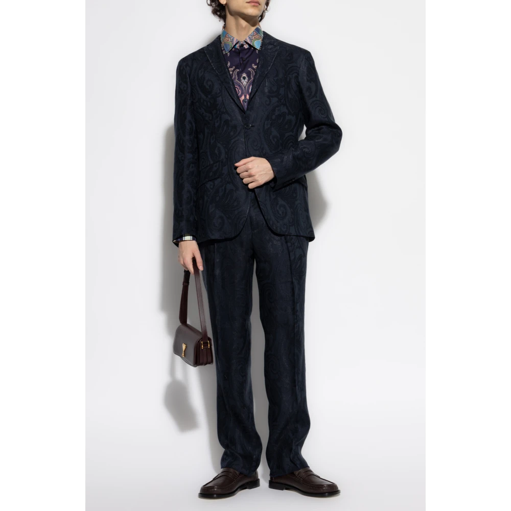 ETRO Gestreept overhemd Multicolor Heren