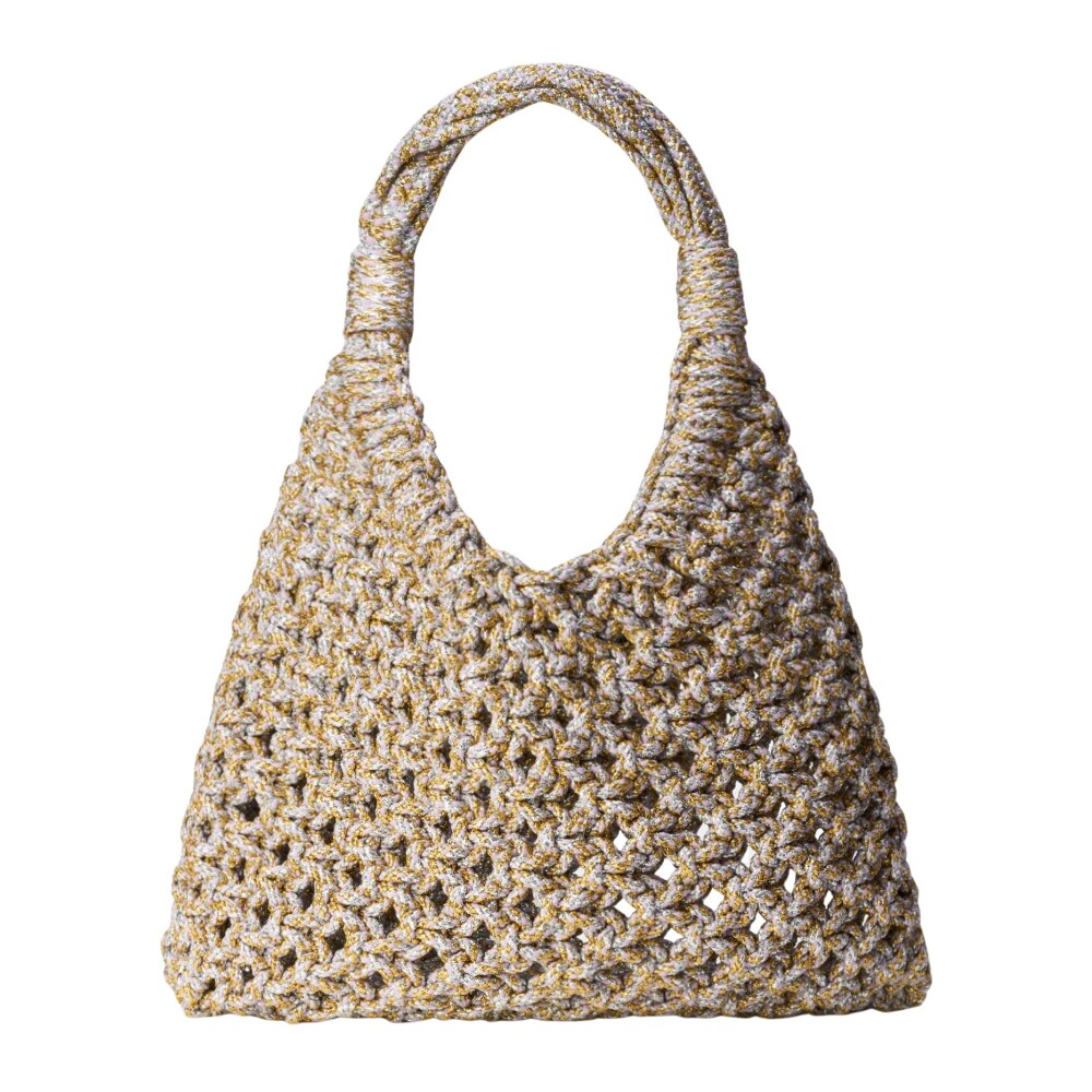 トートバッグ HIBOURAMA Army Green Mesh Vannifique Bucket Bag Hibourama Army Green Mesh Vannifique Bucket Bag | italist