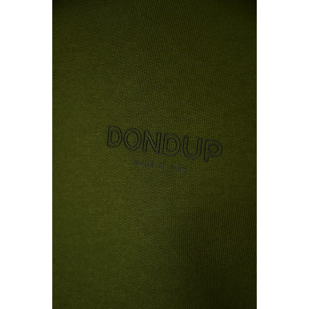 Dondup Groene Sweater Felpa Green Heren