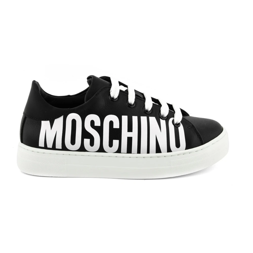 Moschino Sneakers 74419 Stijlvol Heren Schoenen Zwart
