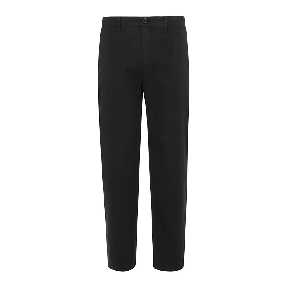 Department Five Slim Crop Chino Broek Black Heren