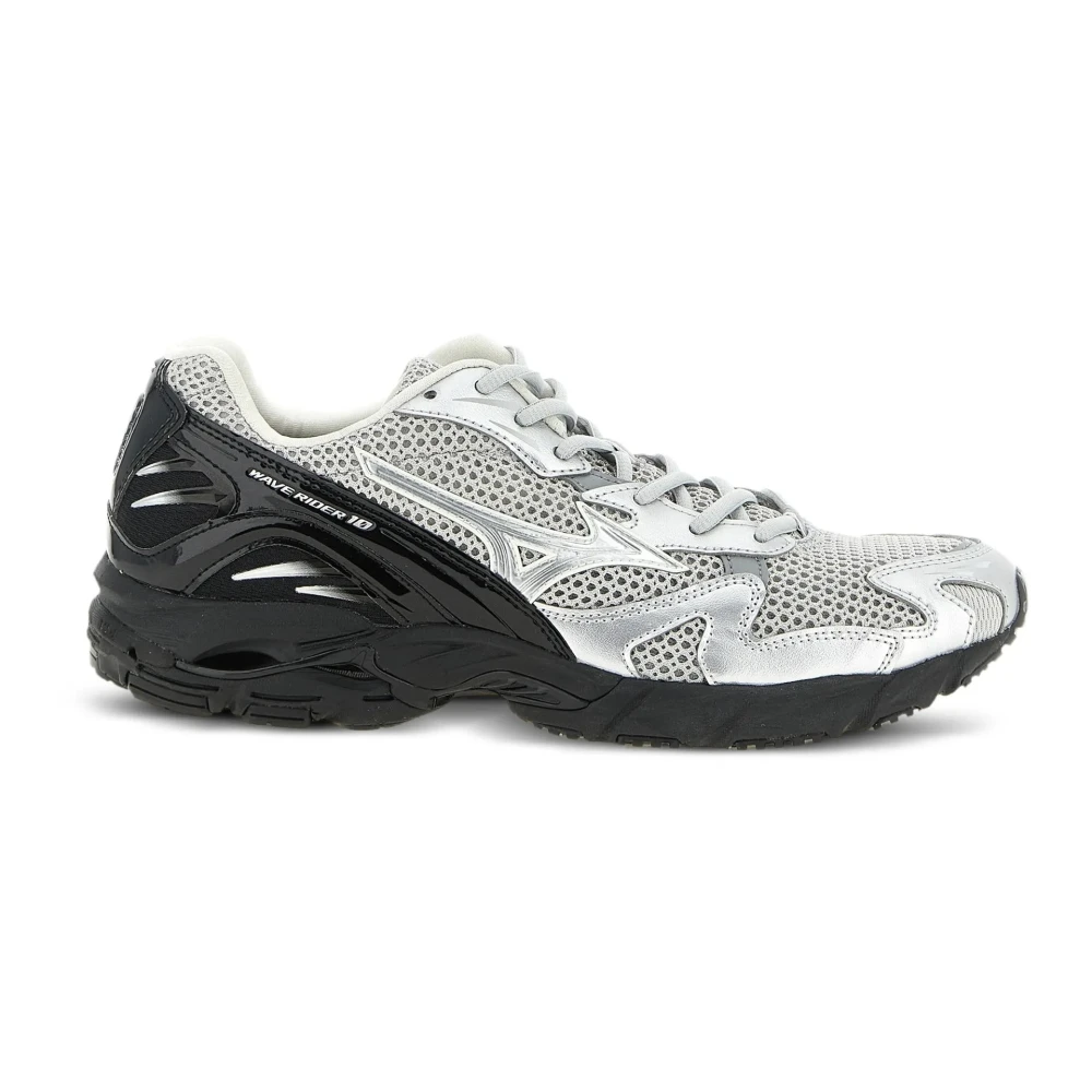 Mizuno Wave Rider 10 - Male - Outdoor Shoes - Gray - 5 1/2 Uk - Sport