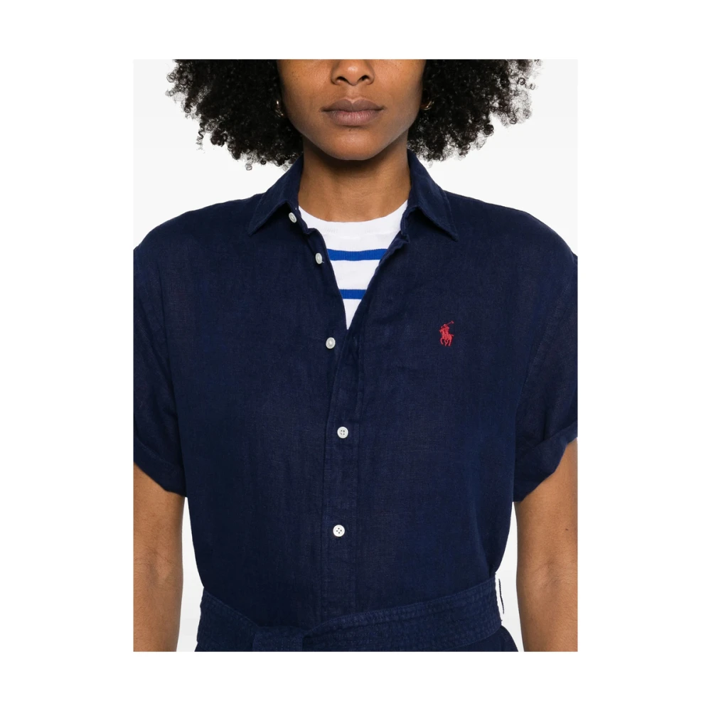 Ralph Lauren Jurk Blue Dames