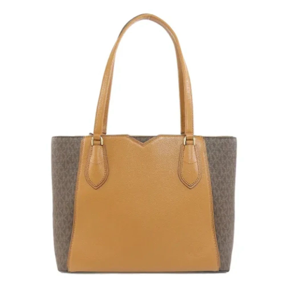 Michael Kors Pre-owned Fabric totes Brown Dames