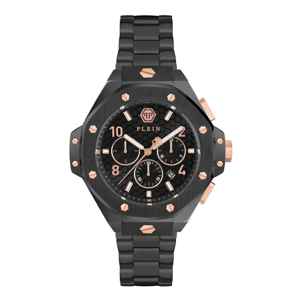 Philipp Plein Black Mens Chronograph Watch Plein Chrono Royal PWPRA0424 - Image 4