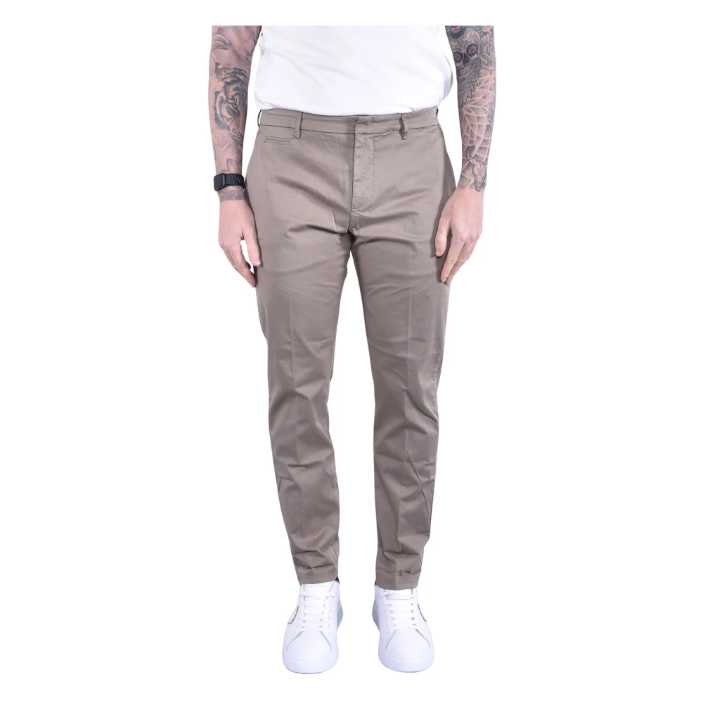 Dondup Uomo Marrone Pantaloni, W31, New,