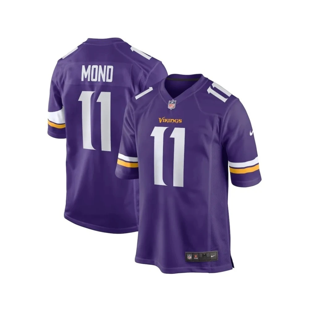 Nike Paarse Vikings Kellen Mond NFL Jersey Purple Heren