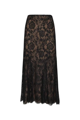 Fit-and-Flare Midikjol