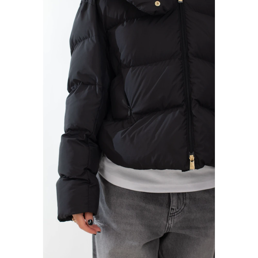 pinko Dons Pufferjas in Giza Stijl Black Dames