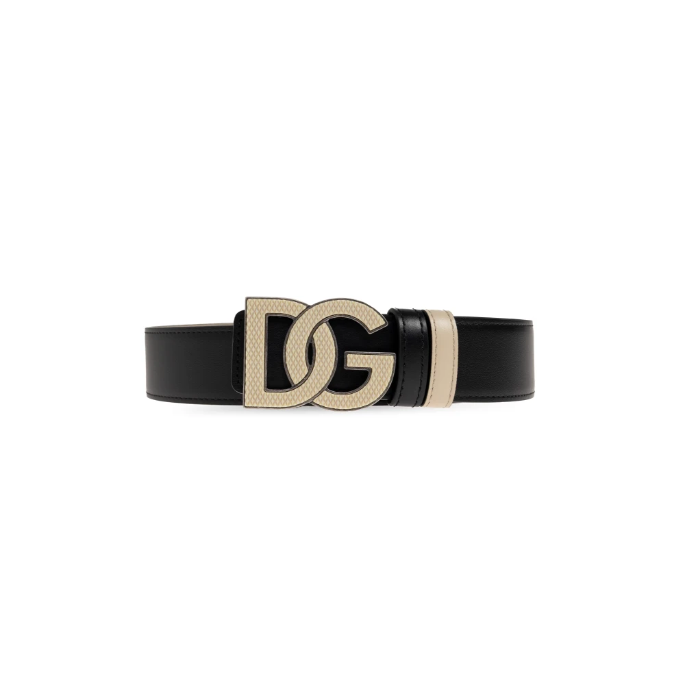 Dolce & Gabbana Hombre Negro Accesorios, Talla: 80 Cm