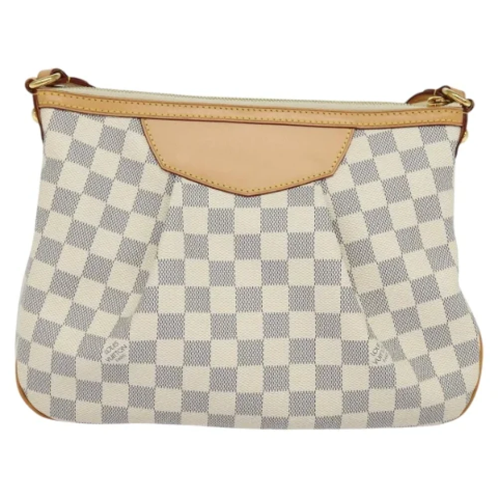 Louis Vuitton Vintage Pre-owned Canvas louis-vuitton-bags White Dames
