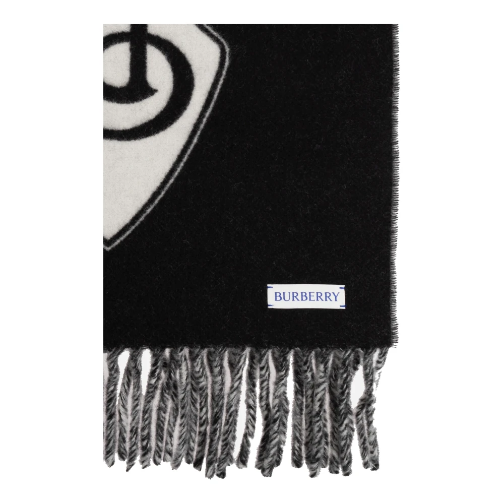 Burberry Sjaal met logo Black Heren