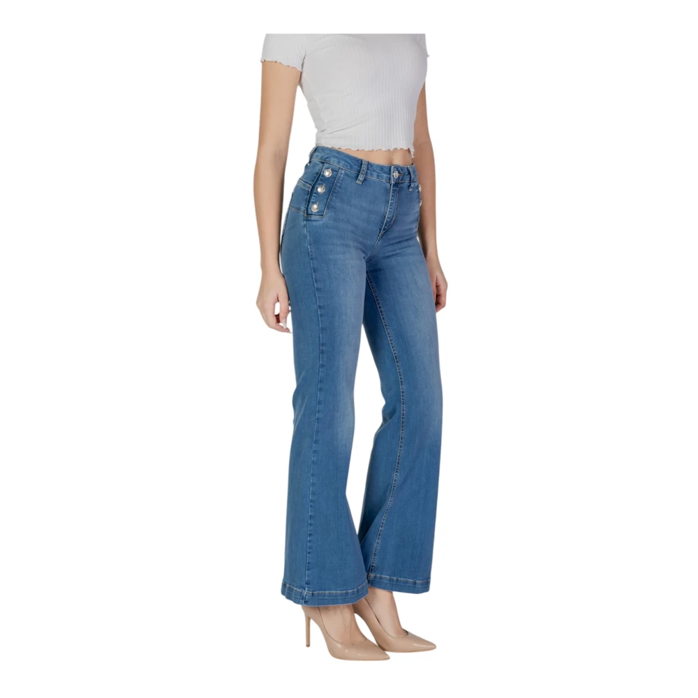 Liu Jo Bootcut Jeans Dames Lente Zomer Collectie Blue Dames