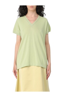 luksus-v-neck-strik-top