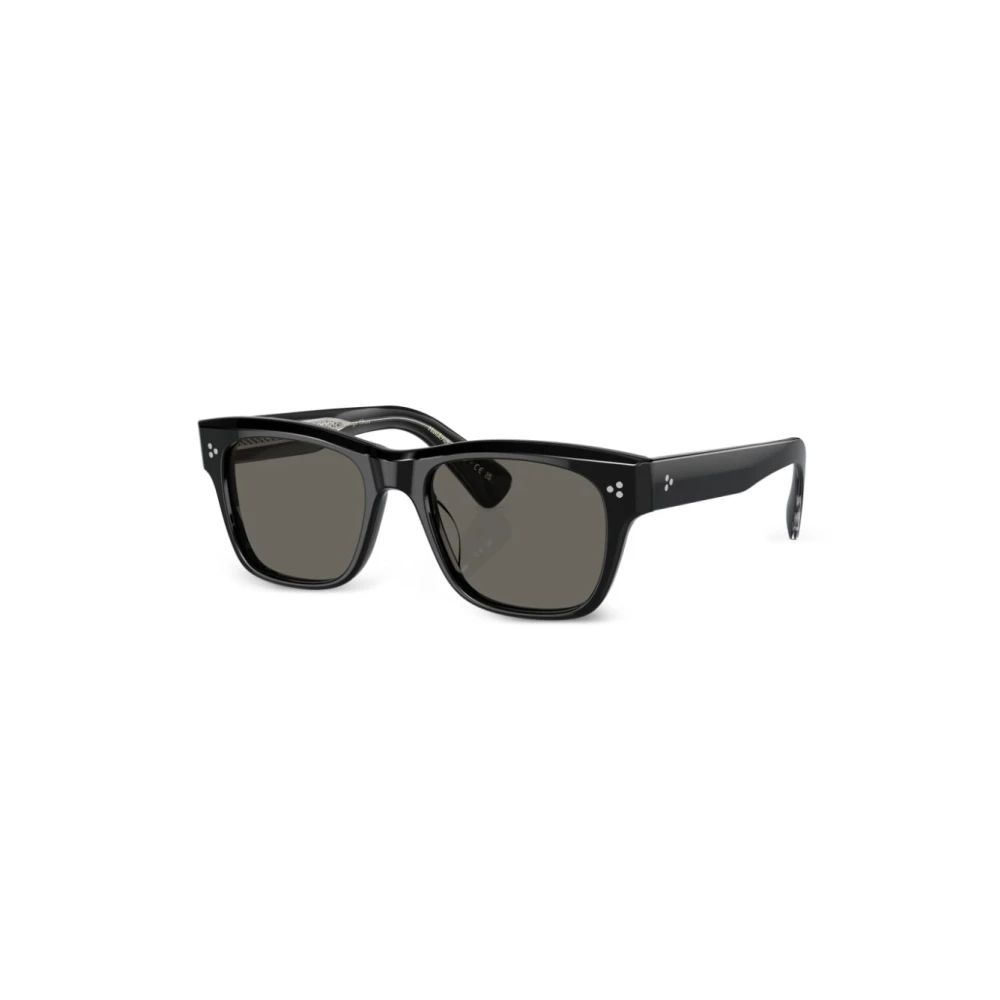 Oliver Peoples Unisex Black Birell Sun - Sunglasses - 52 Mm - Accessories