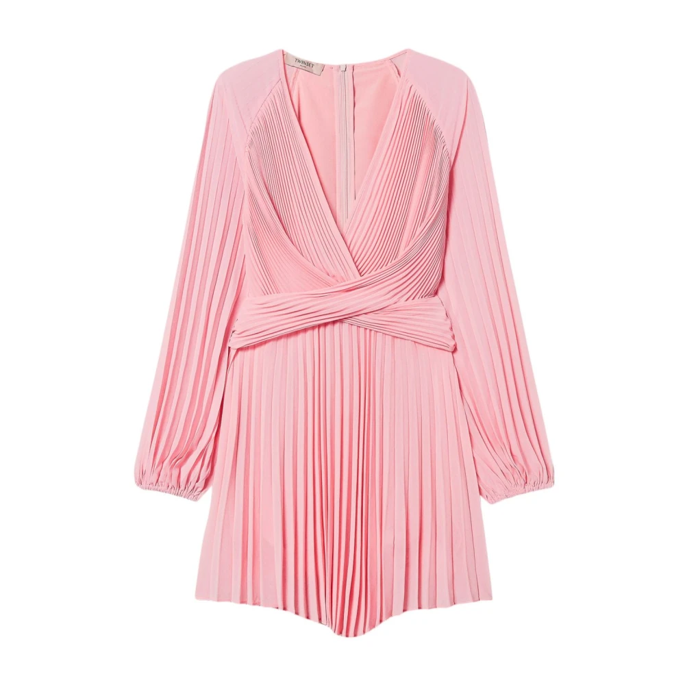 Twinset Roze Jurk Set Pink Dames