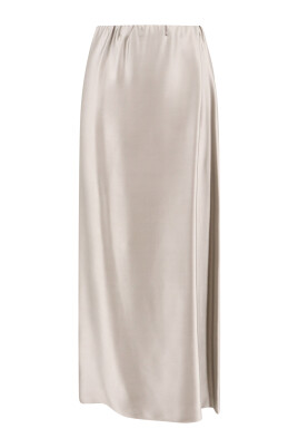 silk-grey-skirt-elastic-waist