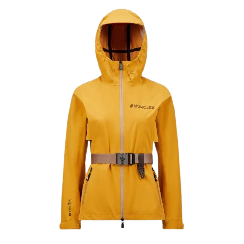 Moncler Gele outdoor shell-jas Yellow Dames