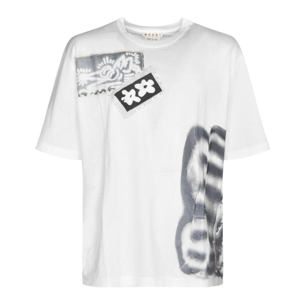 Marni - Tops > T-Shirts - White - Marni - Modalova