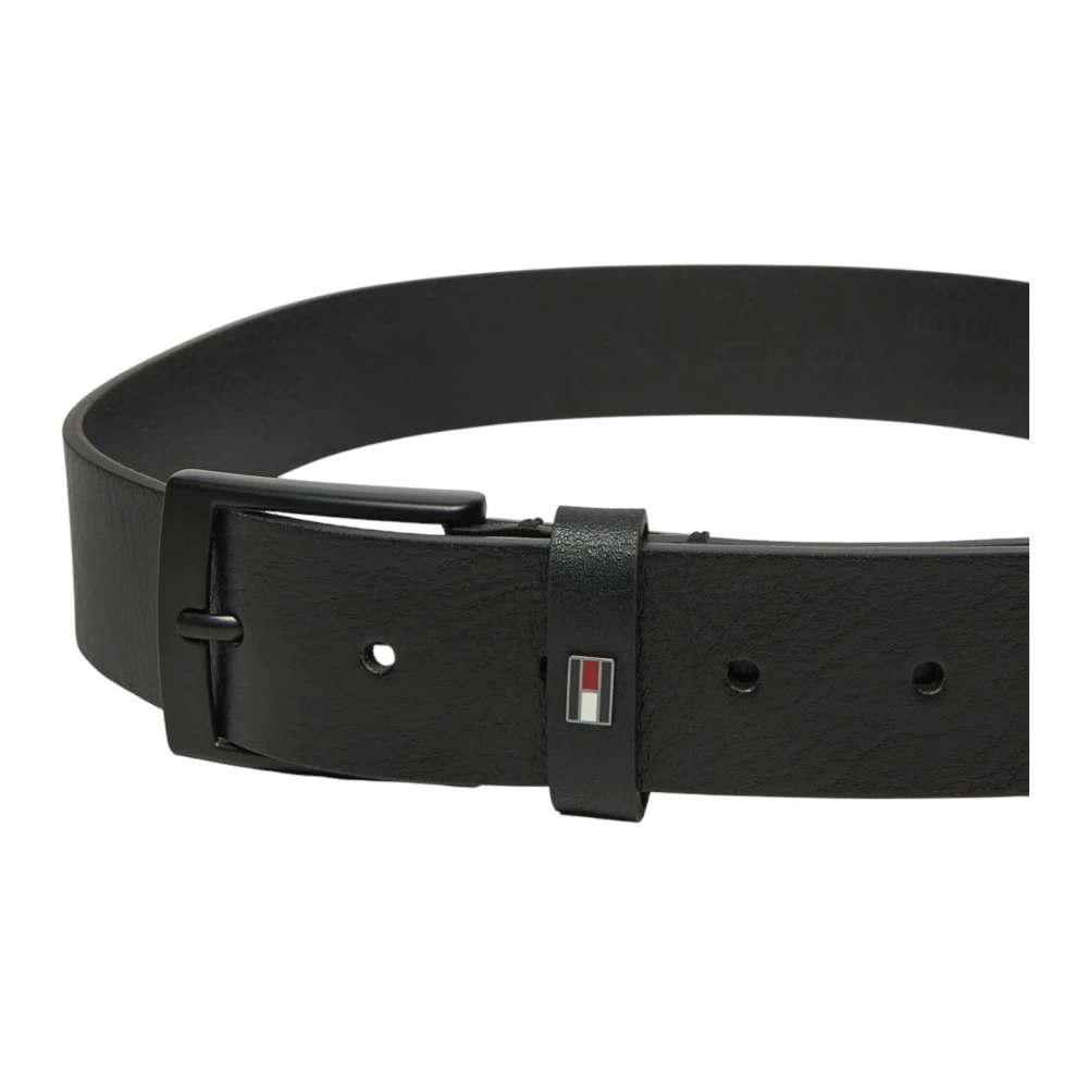 Tommy Hilfiger Heren Leren Jas Lente Zomer Collectie Black Heren
