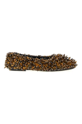 Beaded Ballet Flats