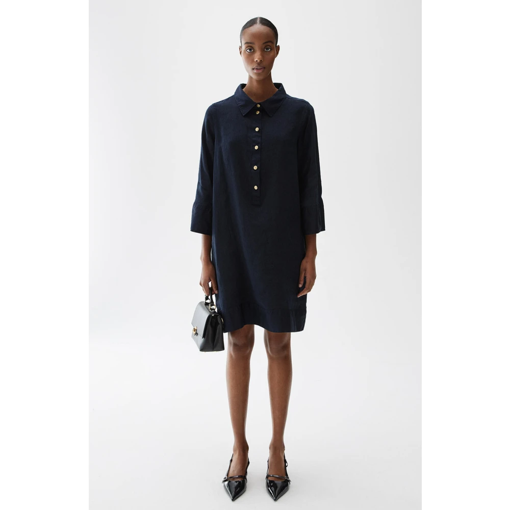 Busnel Ninette Jurk Blue Dames