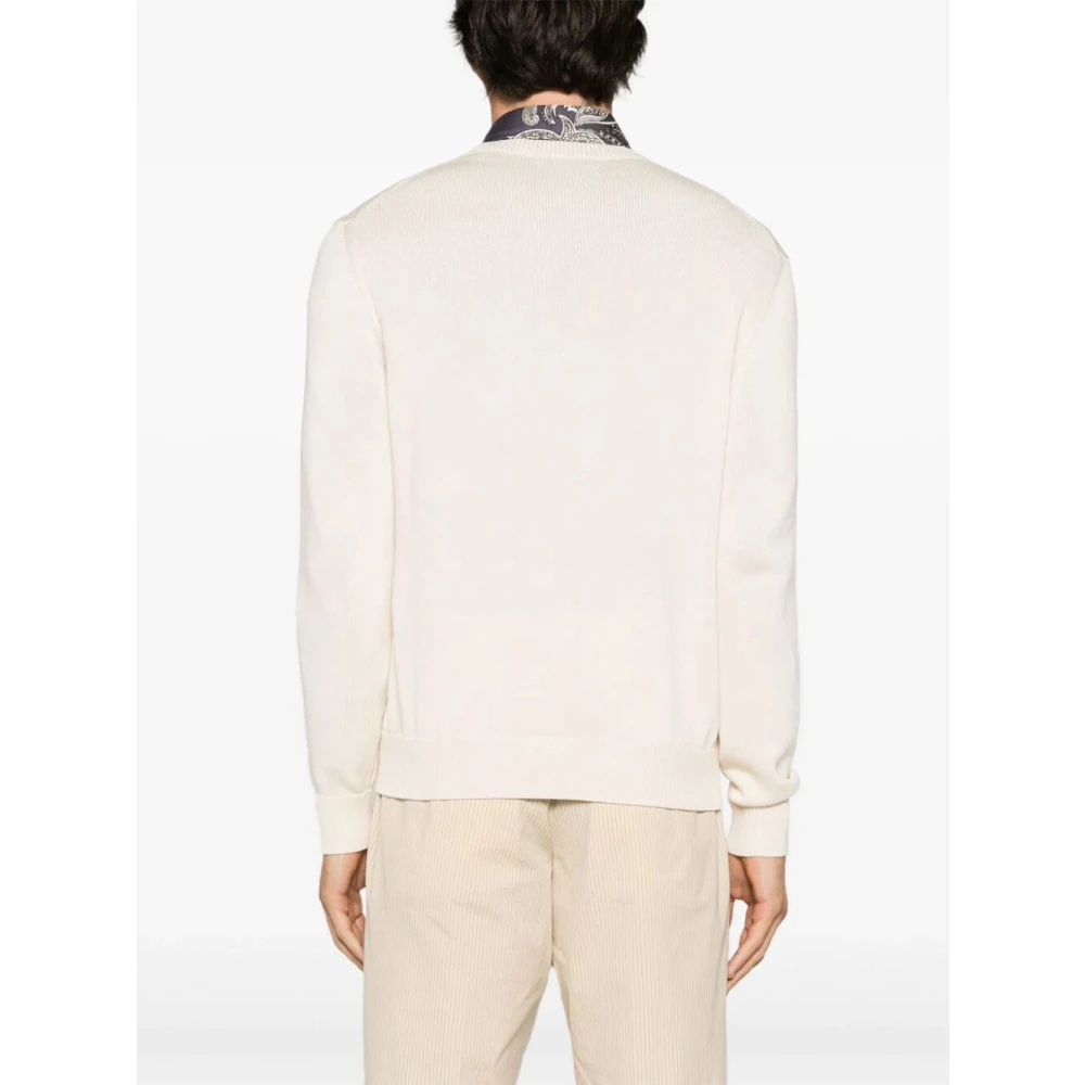 ETRO Stijlvol Gebreide Trui White Heren