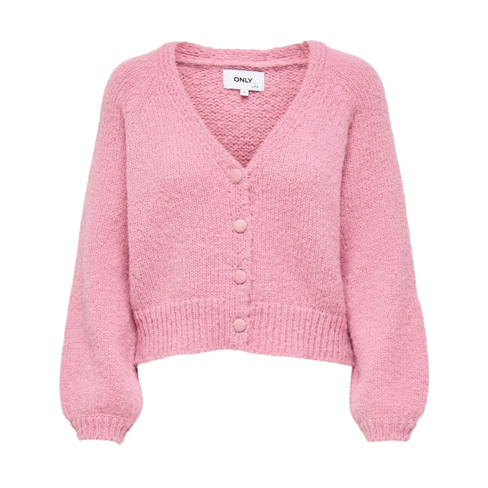 Only Life Cardigan Pink Dames
