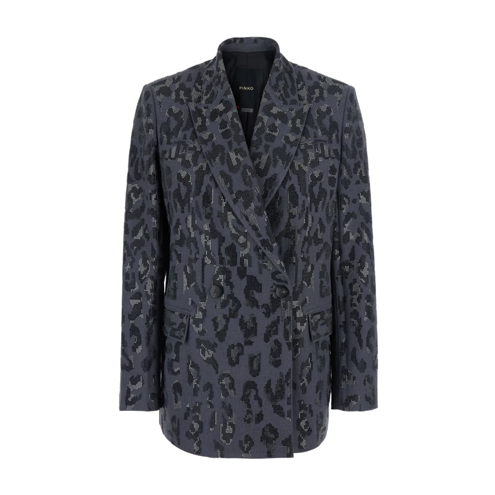 Pinko Vrouw Grijs Jassen Dames, S, Jassen