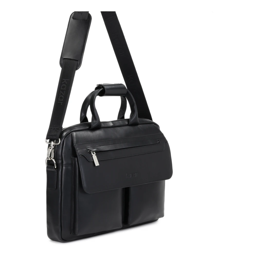Kazar Zwarte tas voor mannen Black Heren