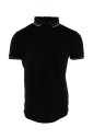 polo-noir-en-coton