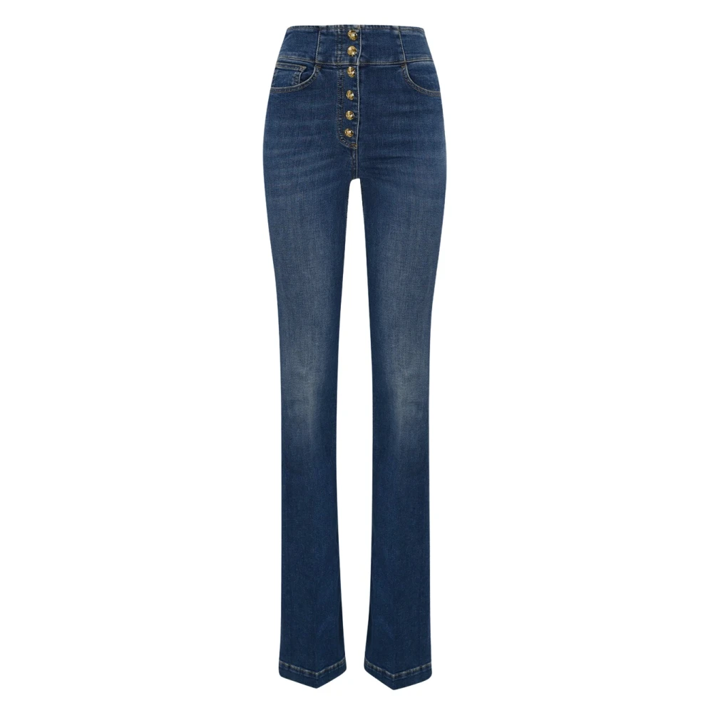 Elisabetta Franchi Dames Denim Mode Blue Dames