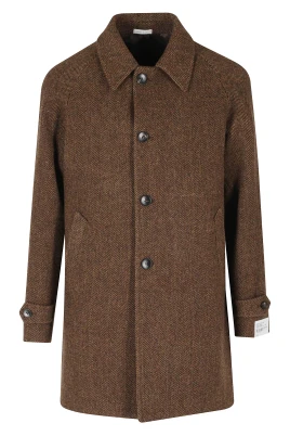 Cappoto Lana Raglan Spinato