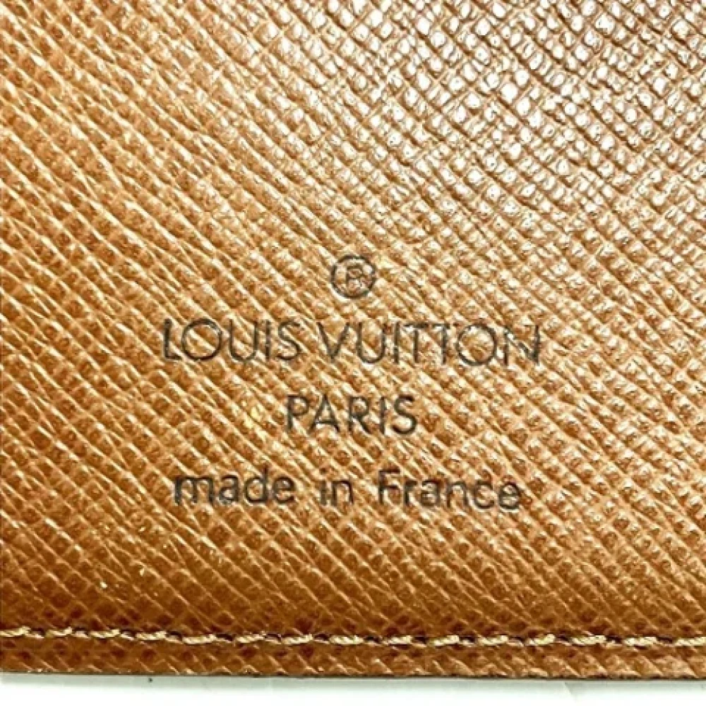 Louis Vuitton Vintage Pre-owned Canvas wallets Brown Dames