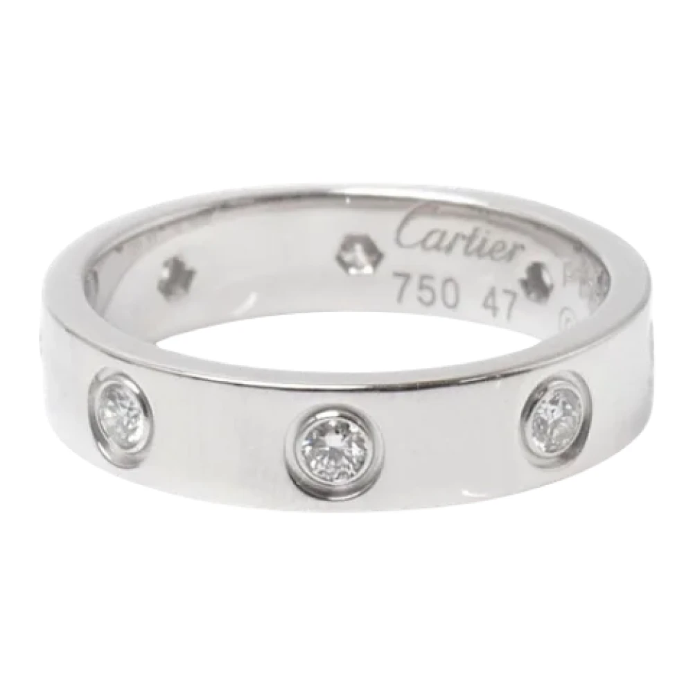 Anello cartier hot sale love usato